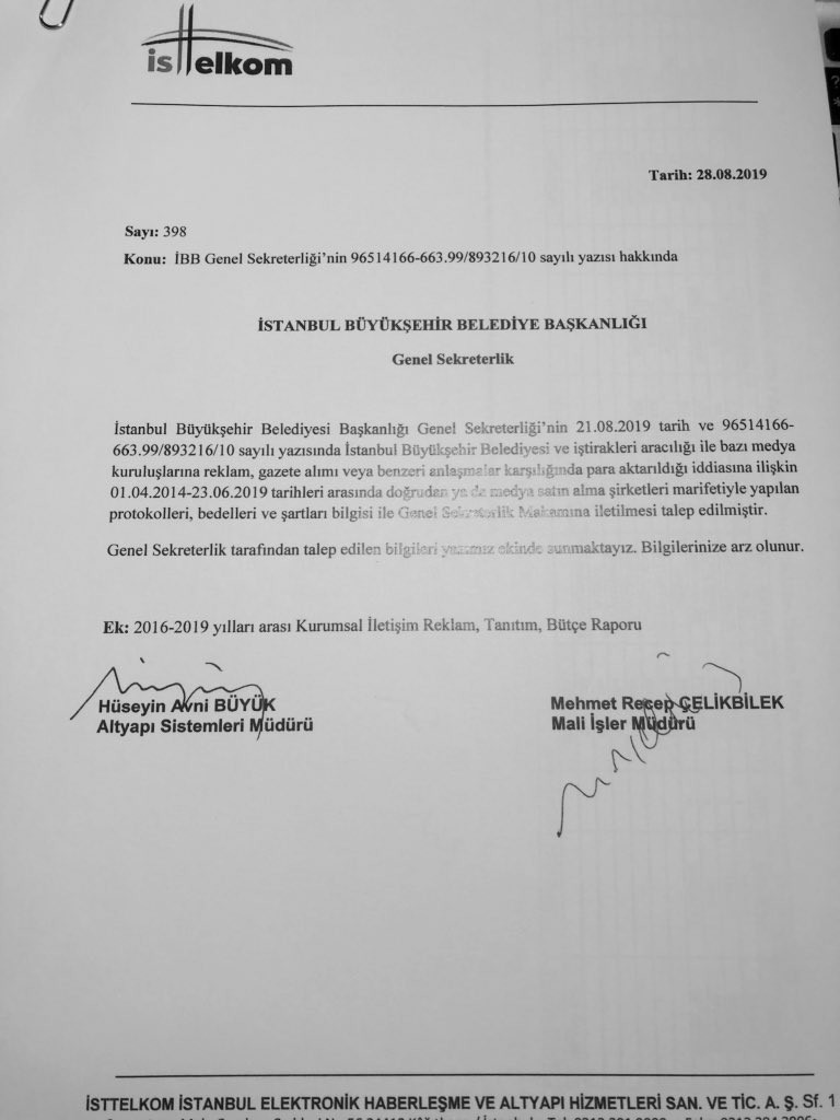 İşte İBB'den, AKP döneminde yandaş medyaya akıtılan milyonlarca liranın belgeleri - Resim : 12