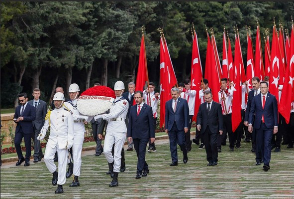 Erdoğan, Kılıçdaroğlu ve Bahçeli yan yana... - Resim : 25