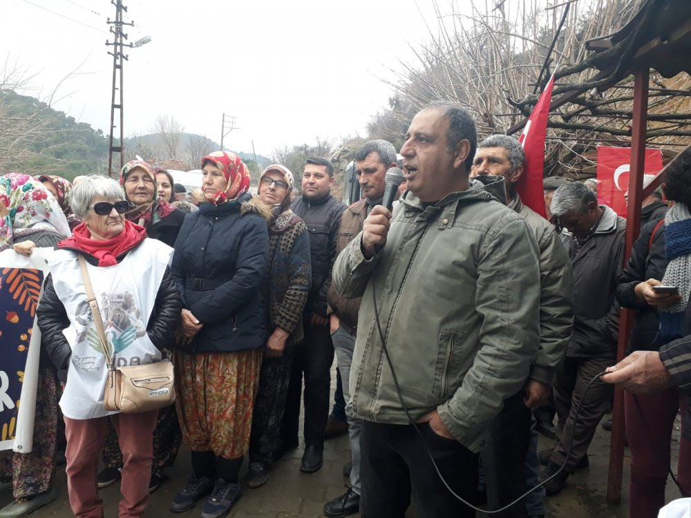 Kazdağları'nın eteğinde köylüler yine direnişe geçti! - Resim : 2