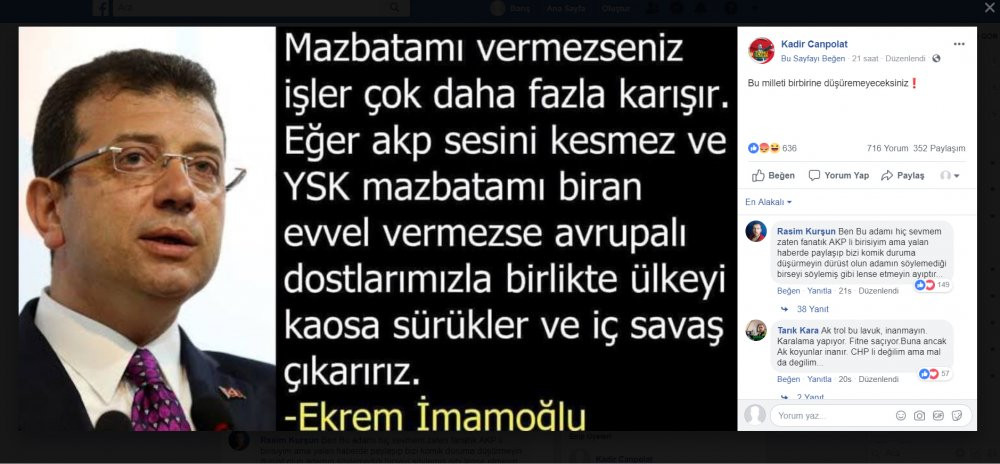 AKİT ve Osmanlı Ocakları provokasyon ve kaos peşinde... - Resim : 1