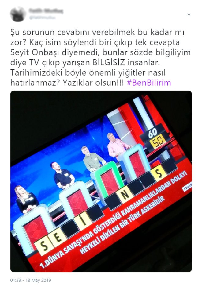 Seyit Onbaşı sorusunu bilemediler - Resim : 3