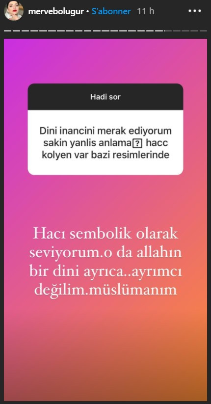 Merve Boluğur: Hacı sembolik olarak seviyorum - Resim : 3