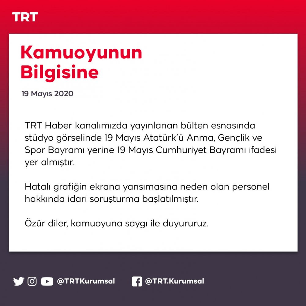 TRT'den bomba 19 Mayıs skandalı... - Resim : 2