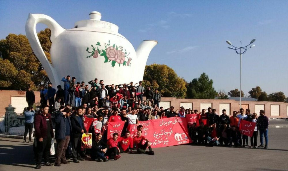 Tractor Tebriz'den derbide Türkiye'ye selam! - Resim : 1