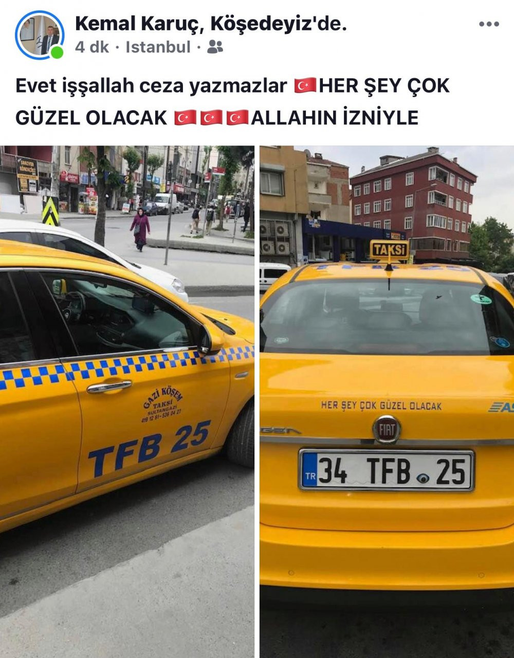 Taksiciler de 'Her şey çok güzel olacak' dedi - Resim : 1