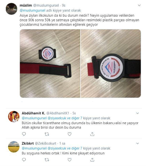 Öğrencilere bileklik takma zorunluluğu! - Resim : 1