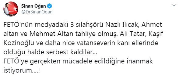 Nazlı Ilıcak ve Altan kardeşler kararlarına tepki yağdı - Resim : 3