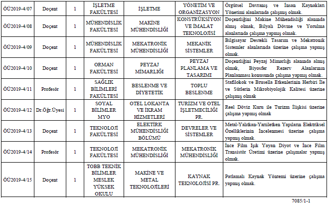 Karabük Üniversitesi'nde 'kişiye özel ilan' skandalı - Resim : 4