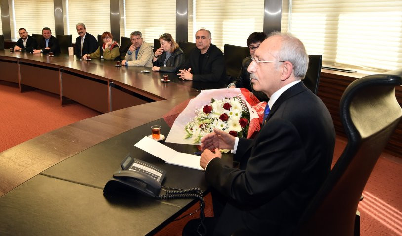 TMMOB'dan CHP Lideri Kılıçdaroğlu'na ziyaret - Resim : 3