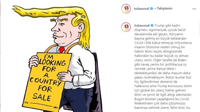 Tuba Ünsal, Trump’a oy verenleri eleştirdi: Aklınız nerede? - Resim : 1