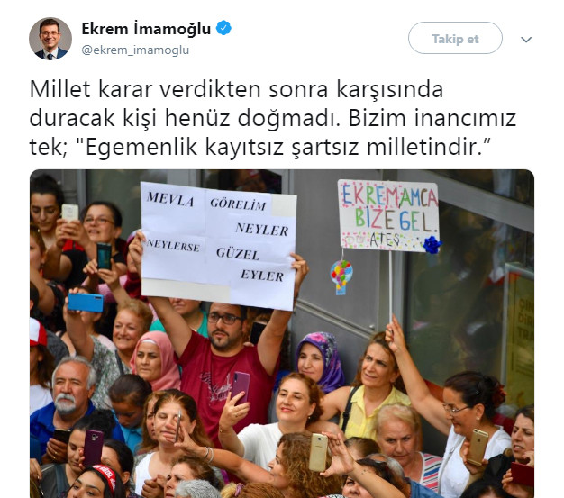 Ekrem İmamoğlu'ndan Erdoğan'a cevap! - Resim : 1