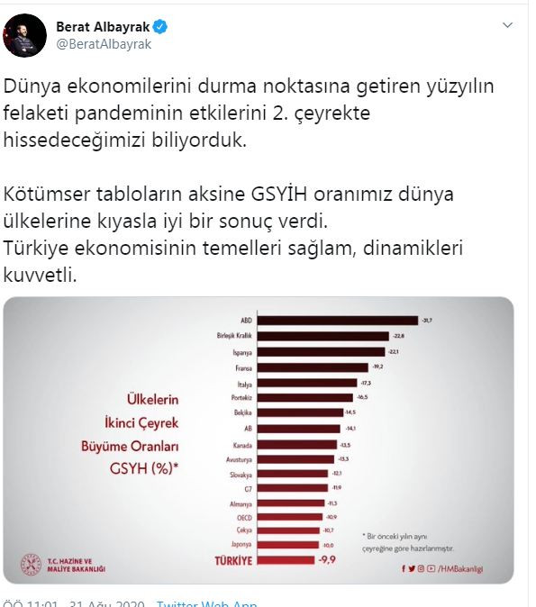 Türkiye ekonomisi yüzde 9.9 küçüldü - Resim : 2