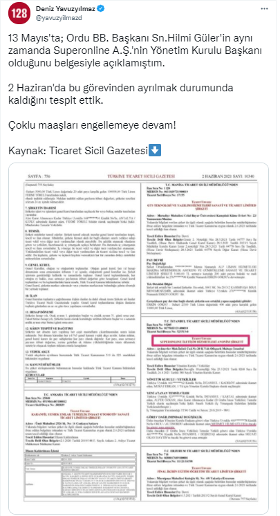 CHP vekil ortaya çıkardı, AKP'li başkan çift maaşa veda etmek zorunda kaldı - Resim : 1