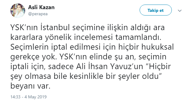 "YSK İstanbul seçimlerini iptal edemez" - Resim : 3