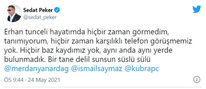 Zeynep Küçük'ten, Süleyman Soylu'nun Veli Küçük ile ilgili sözlerine yanıt - Resim : 2