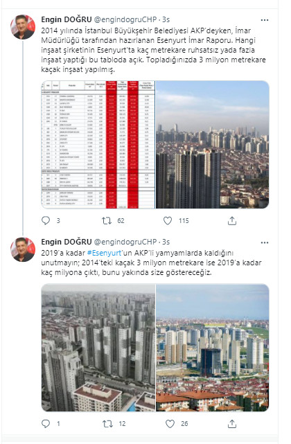 Sedat Peker'in gündeme getirdiği Esenyurt'ta kaçak inşaatların listesi ortaya çıktı - Resim : 5