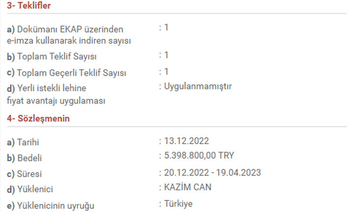 Kayyum belediyeden AKP’li yöneticiye adrese teslim ihale - Resim : 1