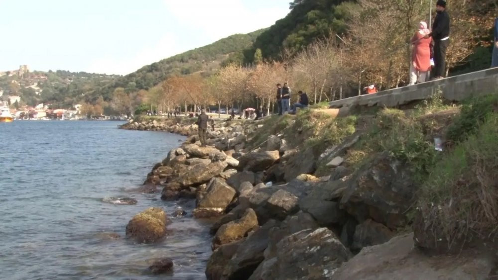 Beykoz&rsquo;da deniz &ccedil;ekildi - Resim : 1