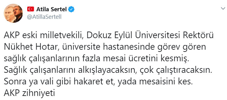 AKP’li rektörden sağlık çalışanlarına ağır ceza - Resim : 1