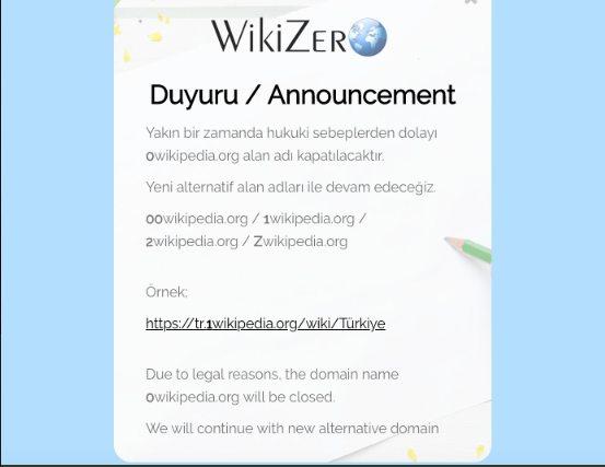 WikiZero kapanıyor! İşte Wikipedia'ya erişmek için yeni alternatifler - Resim : 1