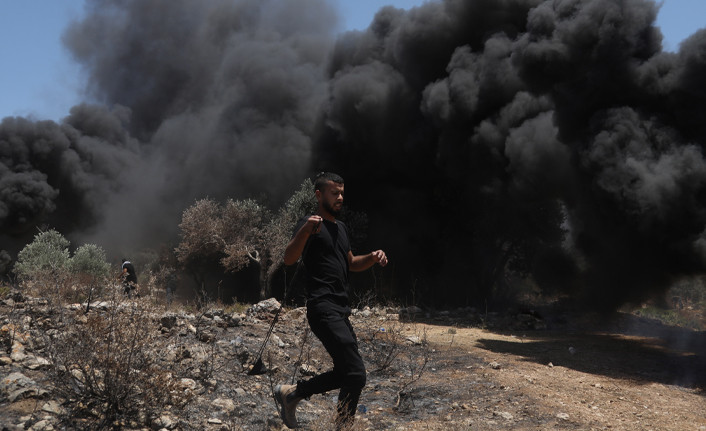 İsrail askerlerinden Nablus’taki protestolara müdahale: 113 Filistinli yaralandı - Resim : 1