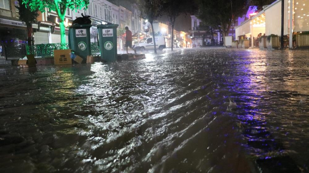 Sağanak yağış 5 ili etkisi altına aldı: Yolları su bastı, ağaçlar devrildi - Resim : 9