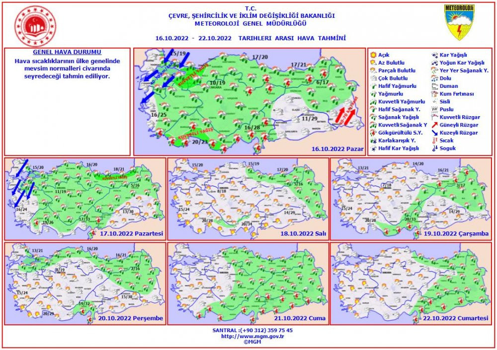 Meteoroloji uyardı: Sağanak yağış ve fırtına geliyor - Resim : 1