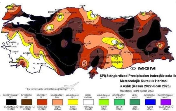 Meteoroloji'den endişe verici rapor: Türkiye'yi bekleyen 'olağanüstü' tehlike - Resim : 1