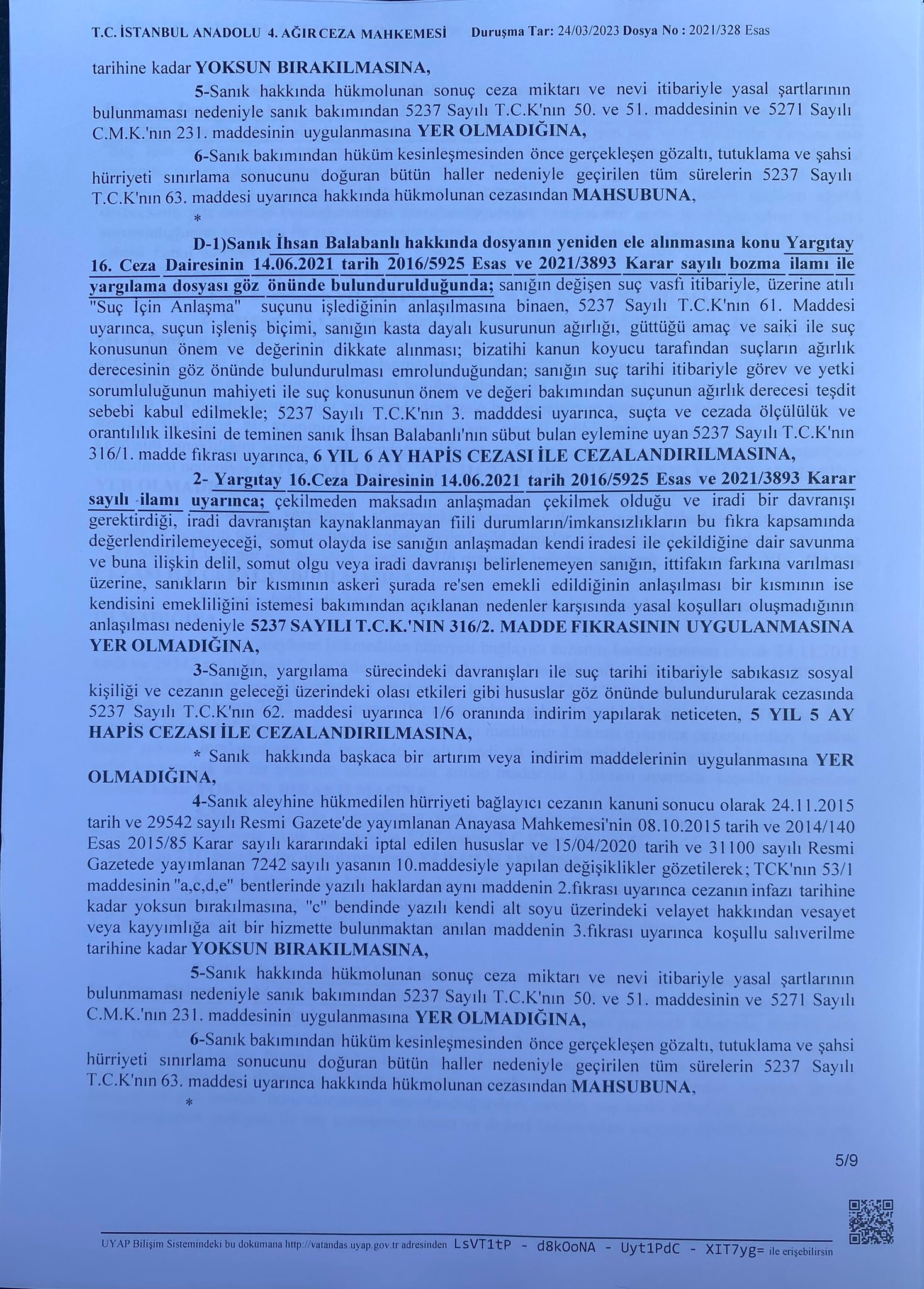 Balyoz Davası'nda karar açıklandı - Resim : 4