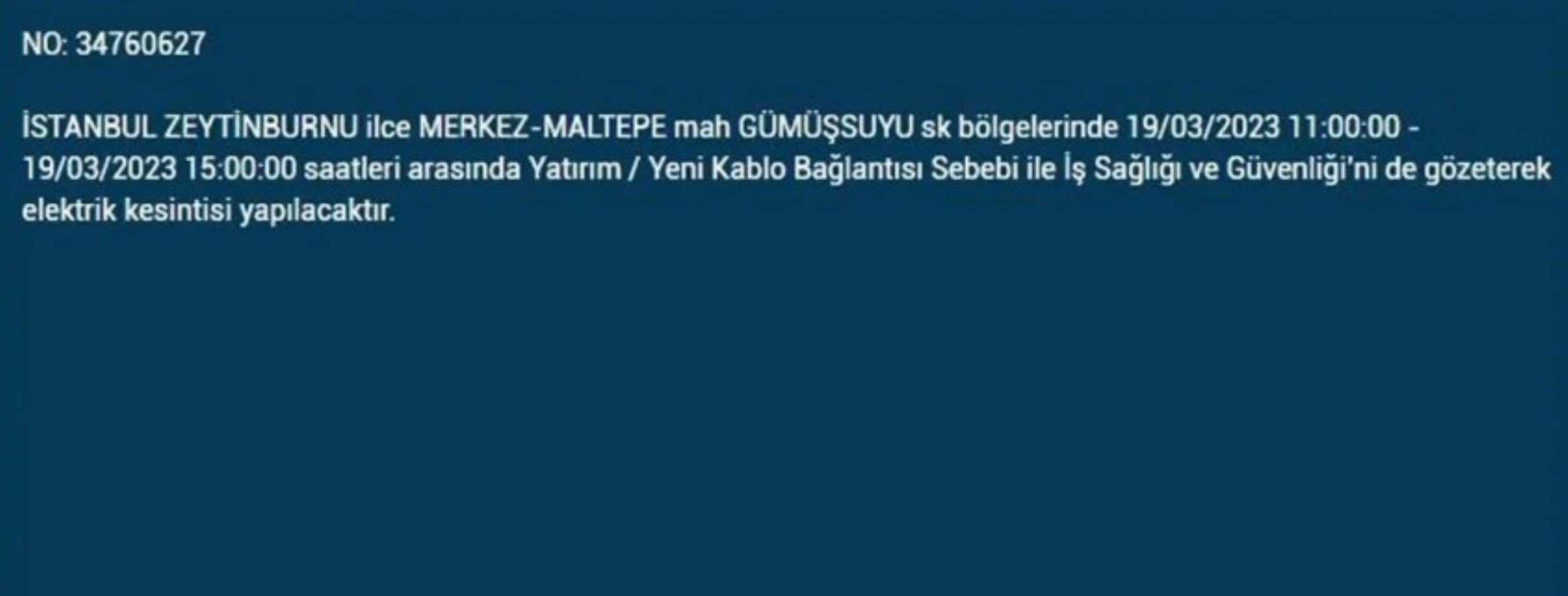 İstanbul’da o ilçelerde elektrik kesiliyor: BEDAŞ duyurdu - Resim : 13