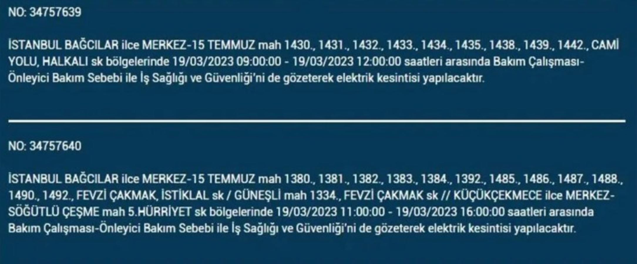 İstanbul’da o ilçelerde elektrik kesiliyor: BEDAŞ duyurdu - Resim : 2