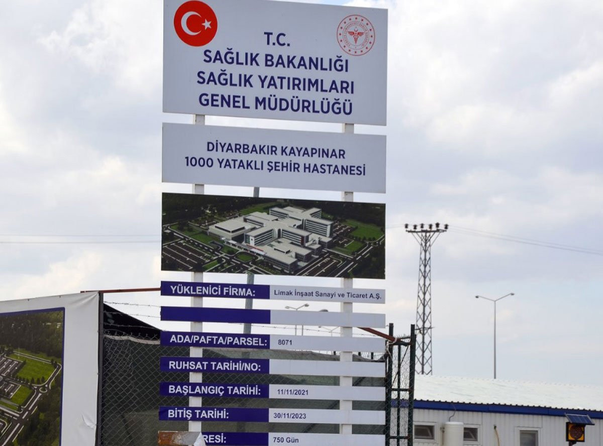Abide Kavşağı'nı yapan şirkete bir ihale daha: Diyarbakır Şehir Hastanesi'ni tamamlayacak - Resim : 1