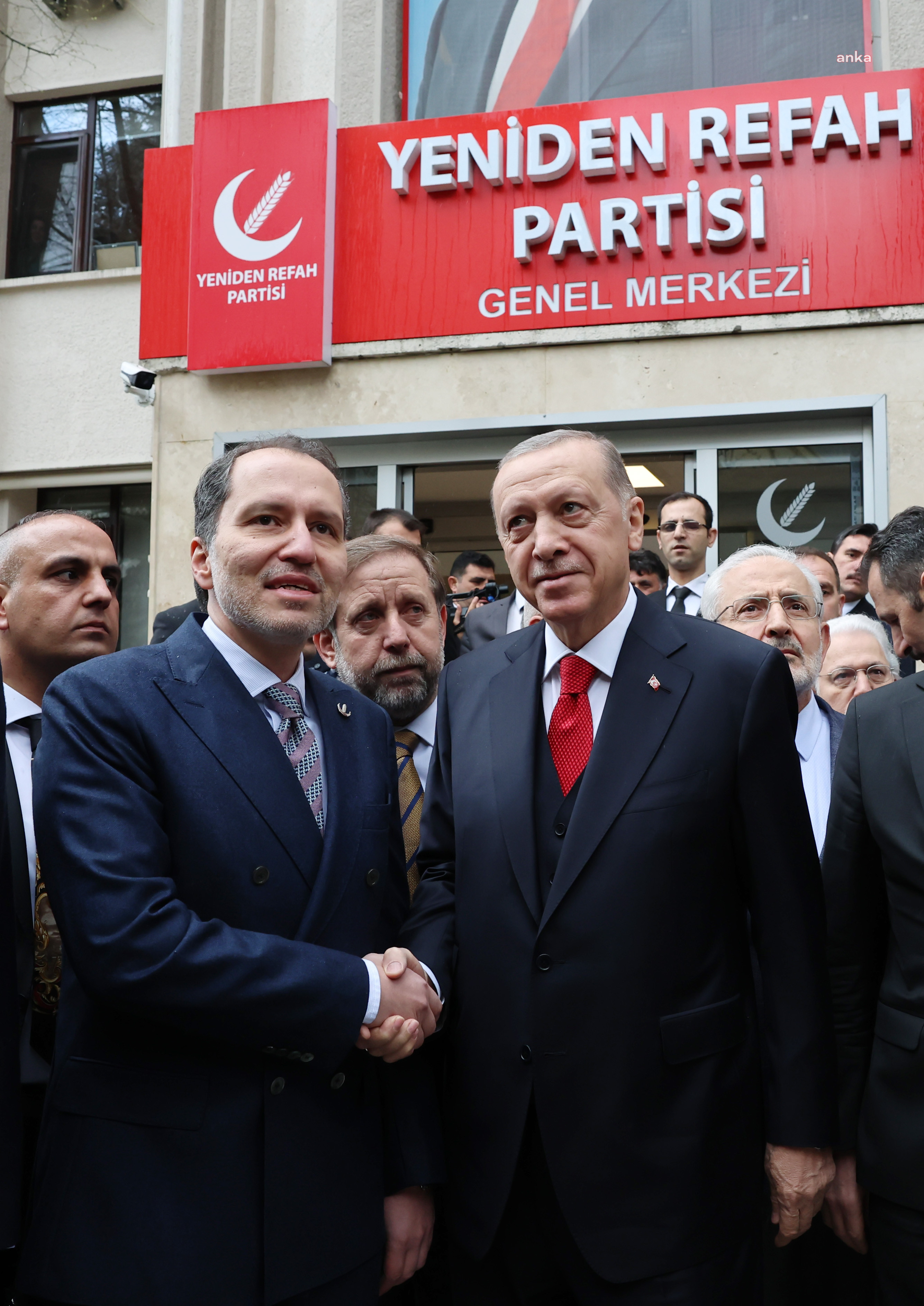 Erdoğan'dan Yeniden Refah Partisi'ne ziyaret - Resim : 1