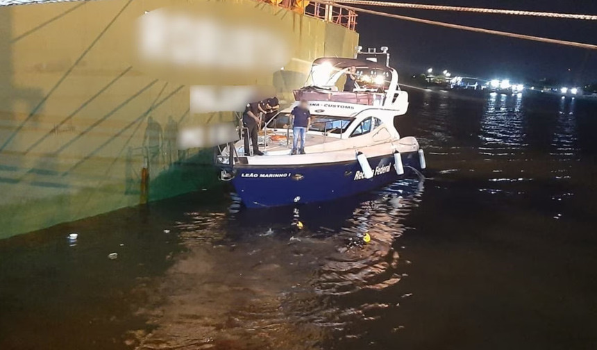 Brezilya'dan Türkiye'ye gelen gemide 117 kilogram kokain bulundu - Resim : 1
