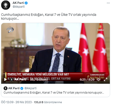 Erdoğan'ın katıldığı canlı yayın bir anda kesildi - Resim : 1