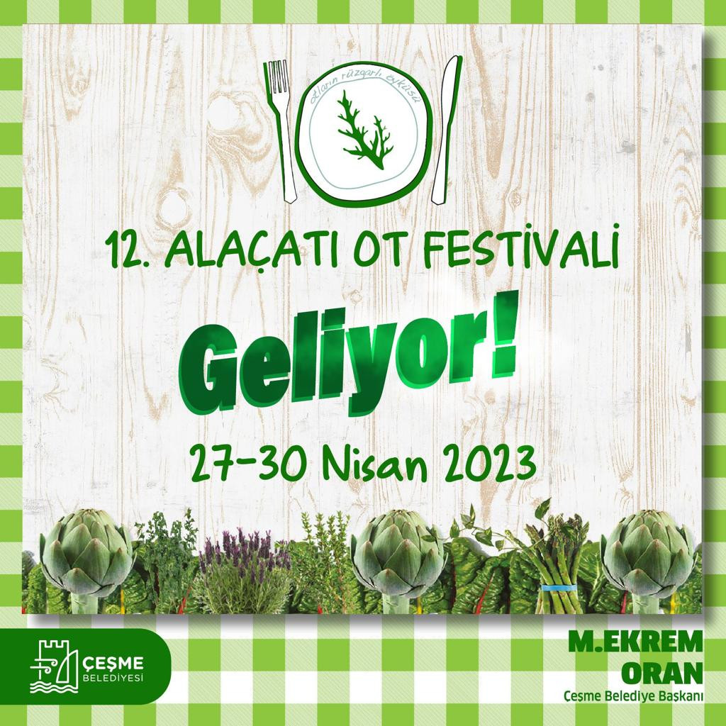 12’inci Alaçatı Ot Festivali başlıyor! - Resim : 1