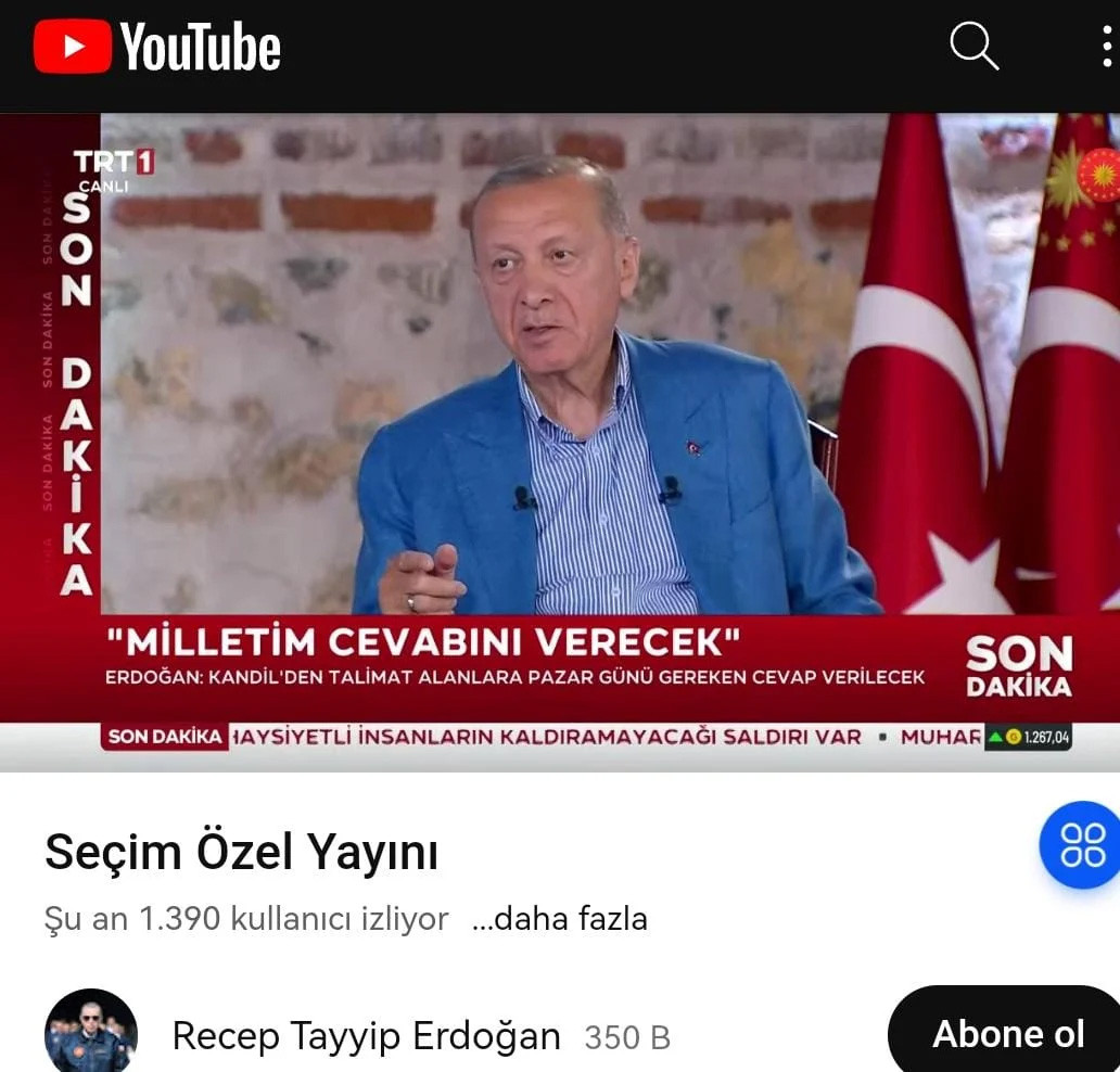 Kılıçdaroğlu izleyici sayısıyla Erdoğan'a fark attı - Resim : 2