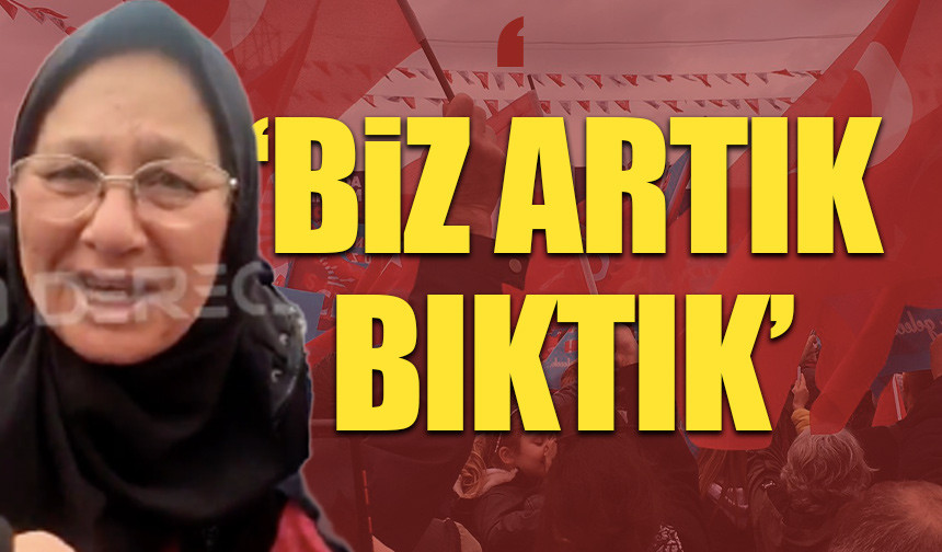 Millet İttifakı İstanbul Mitingi'ne giden bir yurttaş: Artık güler yüz istiyoruz