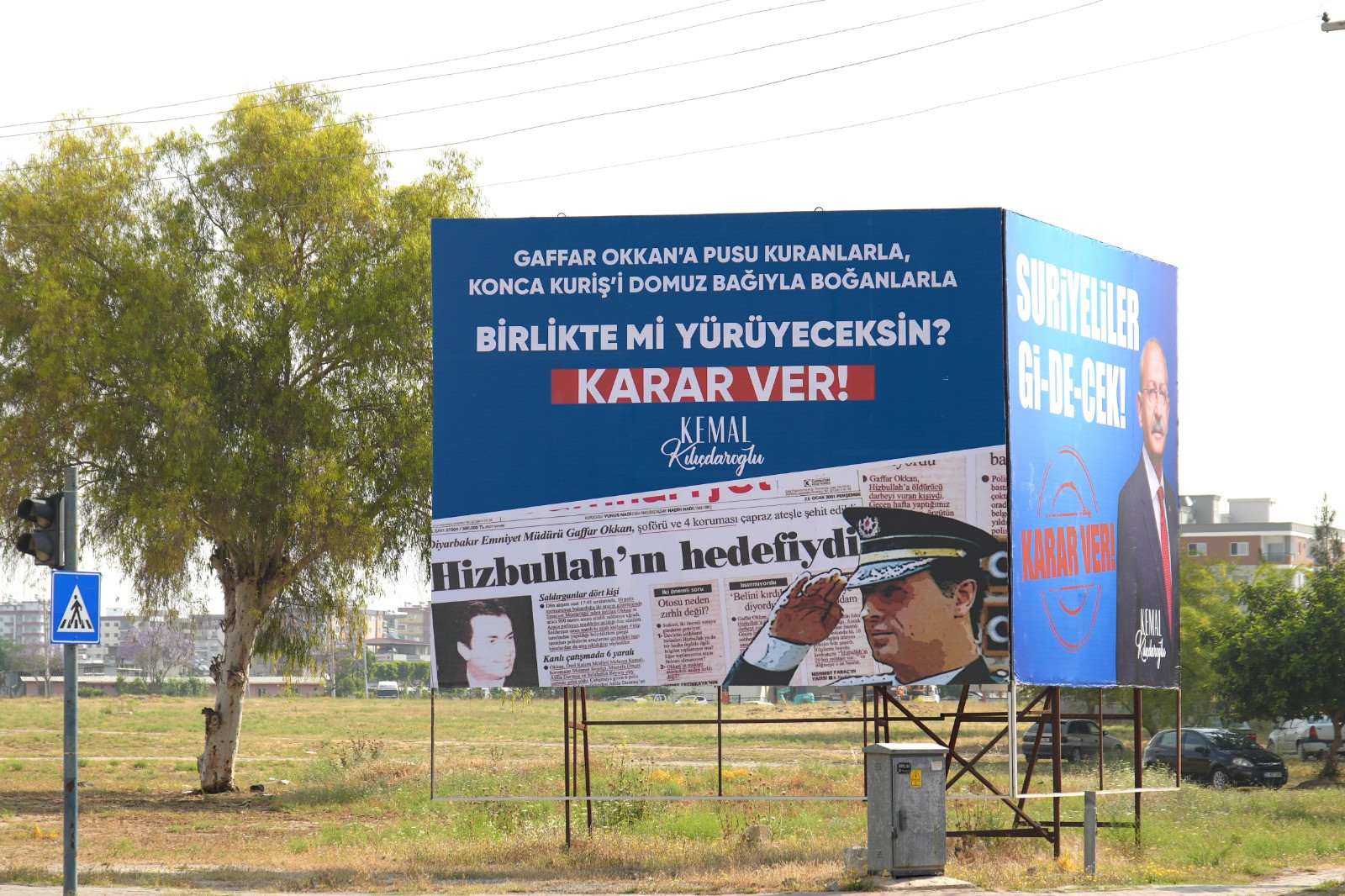 AKP, şehit Gaffar Okkan afişlerinden rahatsız oldu - Resim : 1