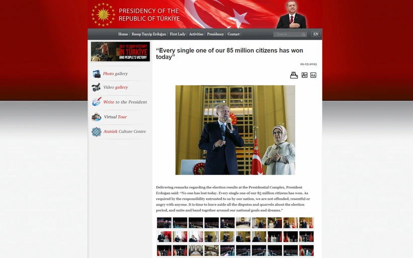 Erdoğan'ın konuşması İngilizce versiyonunda sansürlendi - Resim : 1