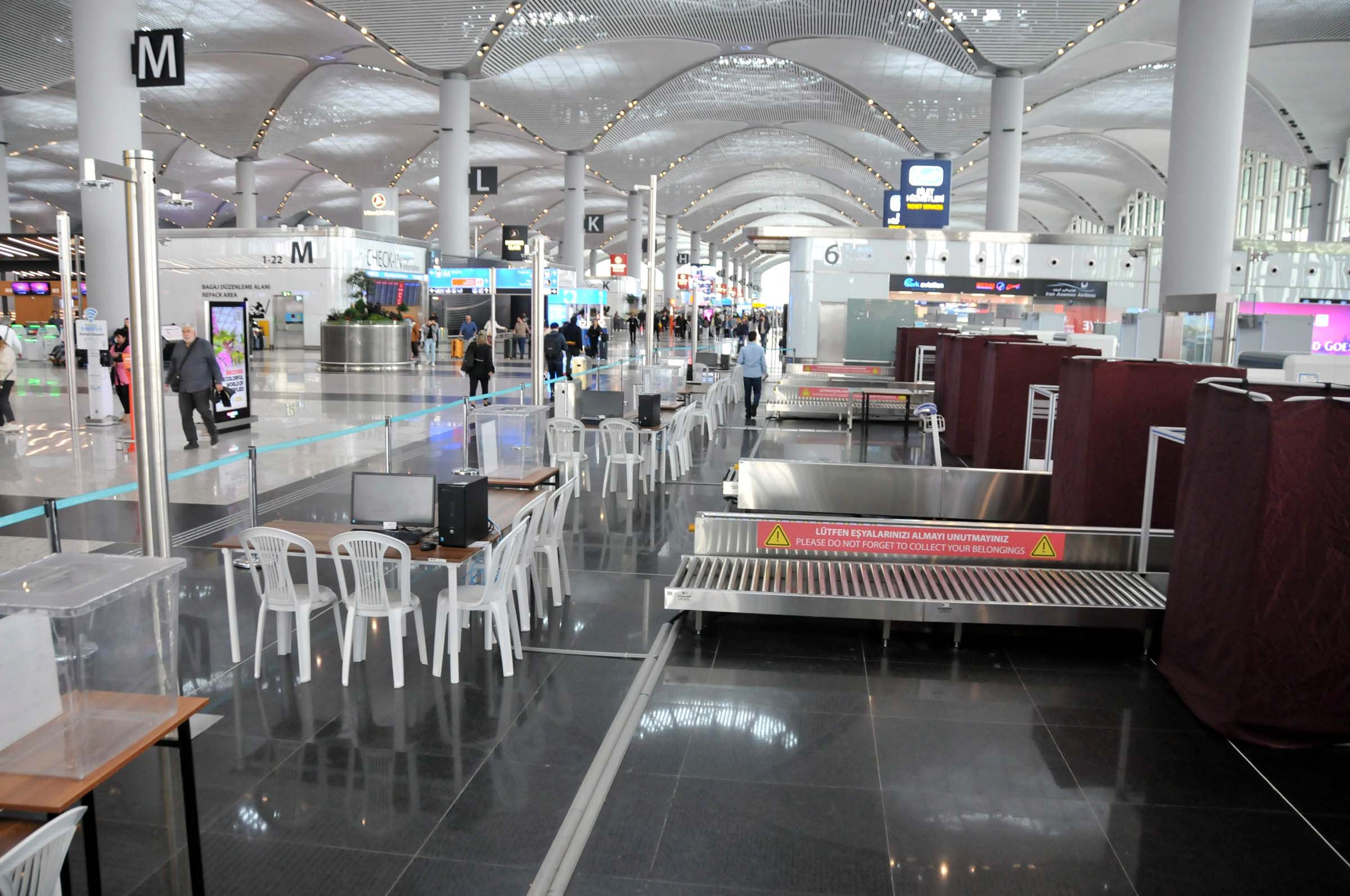 İstanbul Havalimanı'nda 2. tur için sandıklar hazır - Resim : 2