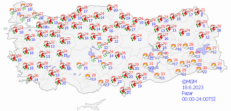 Meteoroloji’den 62 kentte sağanak uyarısı - Resim : 1