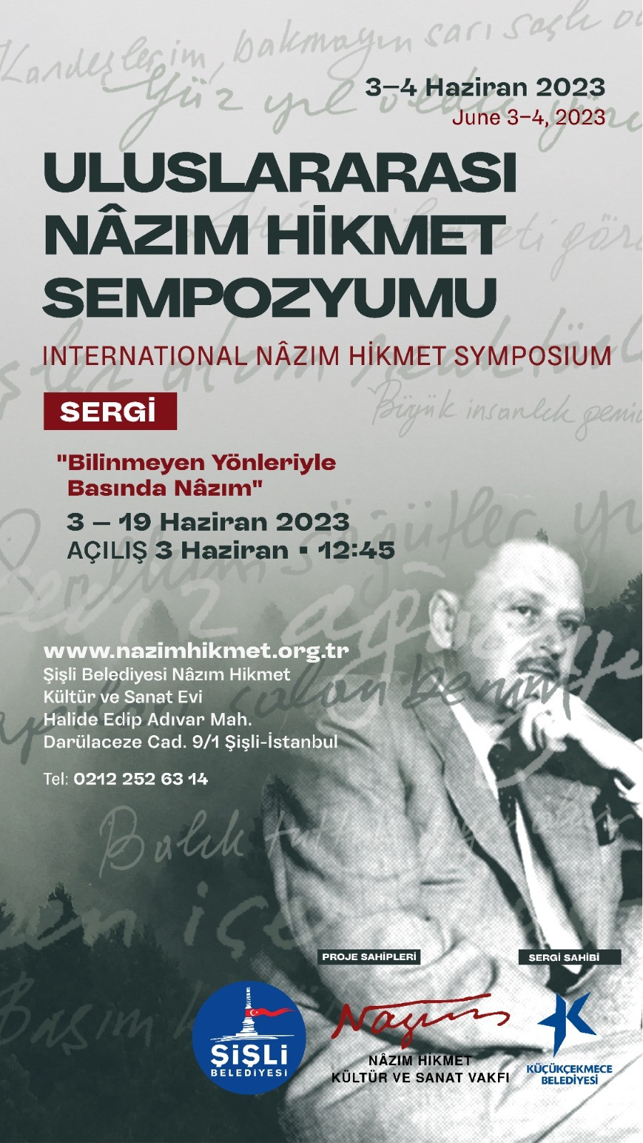 Dünyaca tanınan Türk şair Nazım Hikmet uluslararası sempozyumla anılacak - Resim : 1