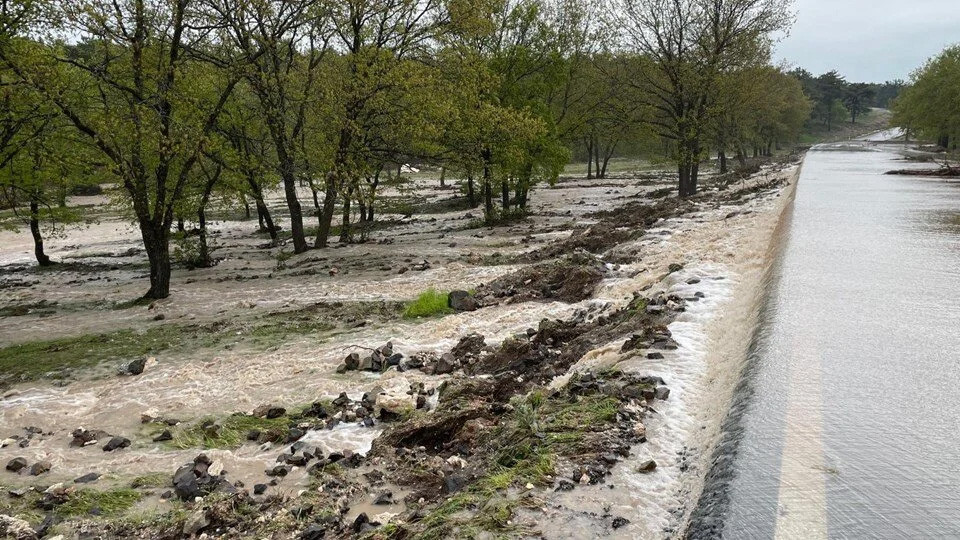 Eskişehir'de sel felaketi - Resim : 1