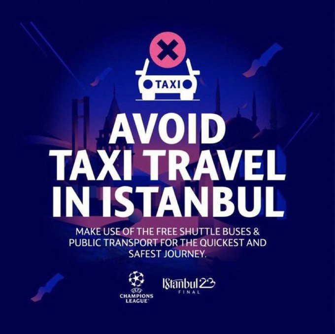 UEFA'dan uyarı: İstanbul'da taksiye binmeyin - Resim : 1