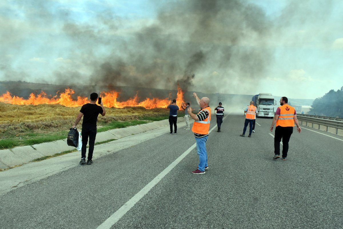 Trakya'da son 20 günde 930 dönüm buğday tarlası yandı - Resim : 3