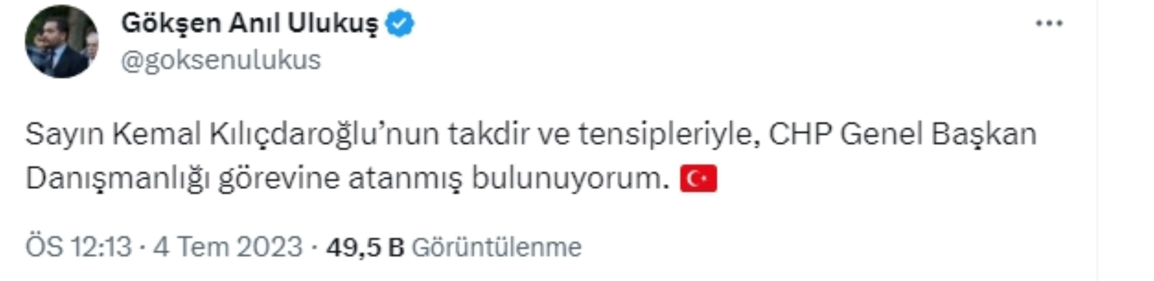 Kemal Kılıçdaroğlu'nun yeni danışmanı Gökşen Anıl Ulukuş oldu - Resim : 1