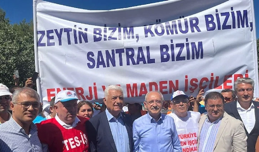 CHP Kılıçdaroğlu Akbelen direnişinde... - Resim : 1