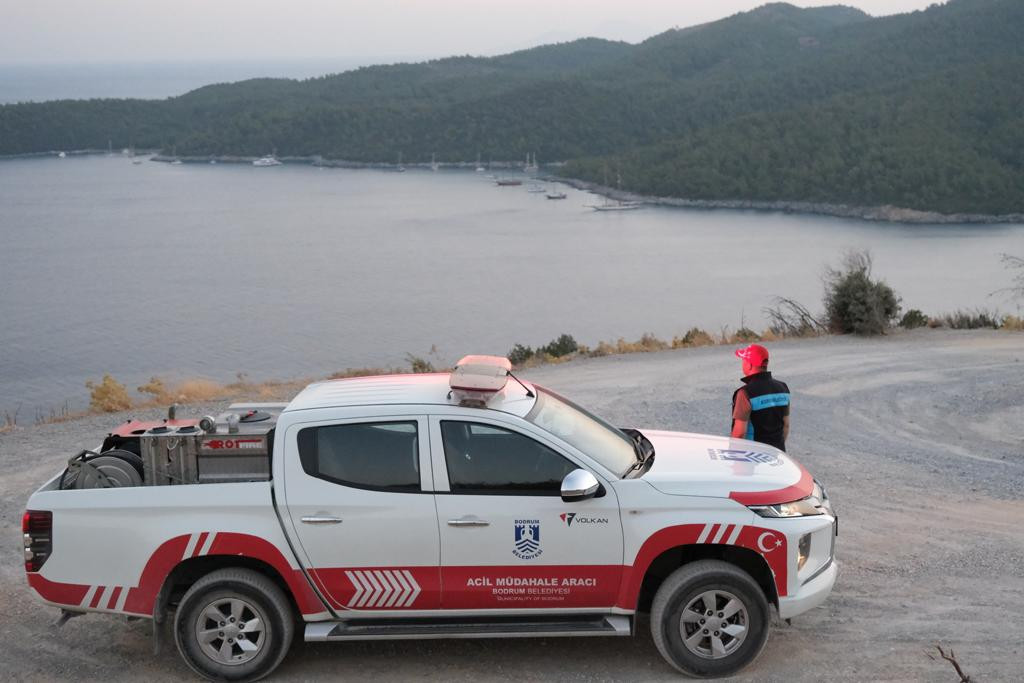 Belediye ekipleri yangın teyakkuzunda - Resim : 2