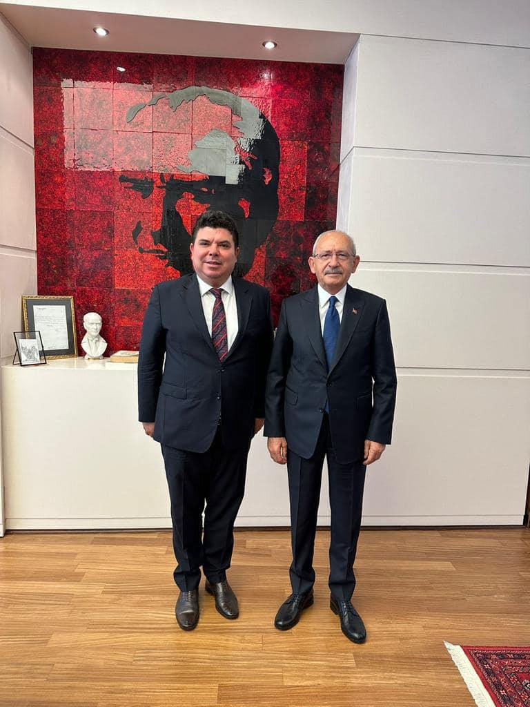Başkan Kılıç, Genel Başkan Kılıçdaroğlu’nu ziyaret etti - Resim : 1